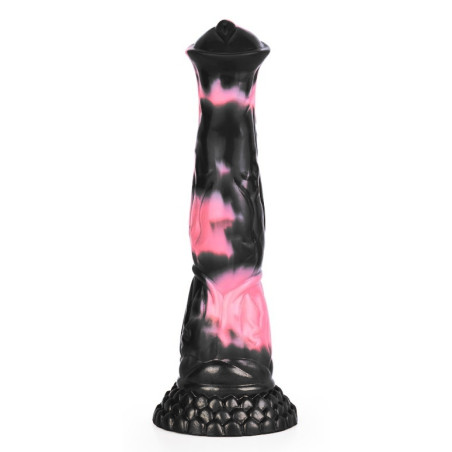 Gode Animal BODULF 25 x 6cm Noir-Rose