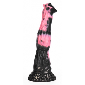 Gode Animal BODULF 25 x 6cm Noir-Rose
