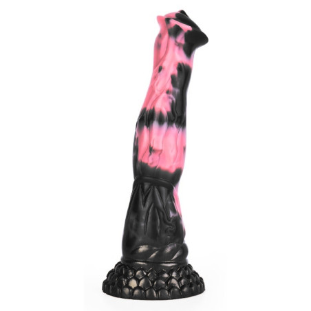 Gode Animal BODULF 25 x 6cm Noir-Rose