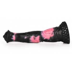 Gode Animal BODULF 25 x 6cm Noir-Rose