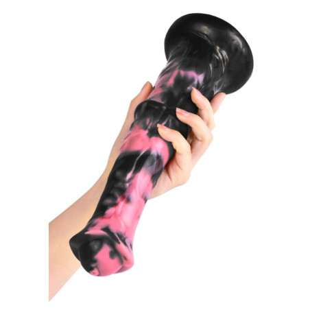 Gode Animal EXULF 26 x 6cm Noir-Rose