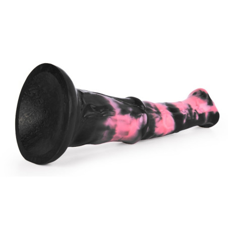 Gode Animal EXULF 26 x 6cm Noir-Rose