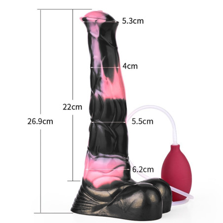 Gode Horse éjaculateur LIMOS de Bad Horse 22 cm