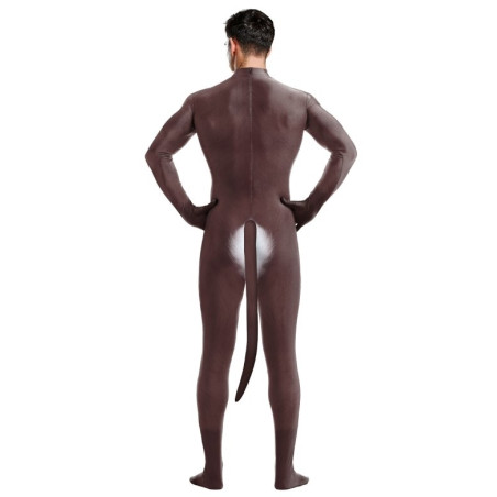 Combinaison Cosplay Âne DONKEY Blanc-Marron