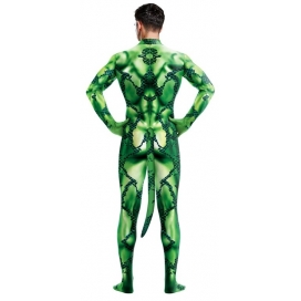 Combinaison Cosplay Grenouille FROGMAN Vert 2