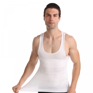 Débardeur gainant SHAPER SLIM Blanc