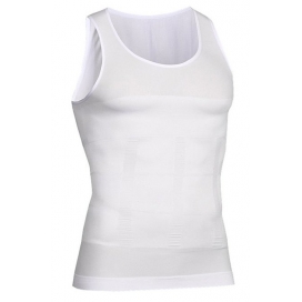 Débardeur gainant SHAPER SLIM Blanc 2