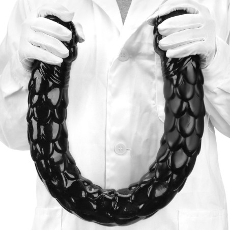 Double gode SCALYDRAG M de 70 cm Surface texturée