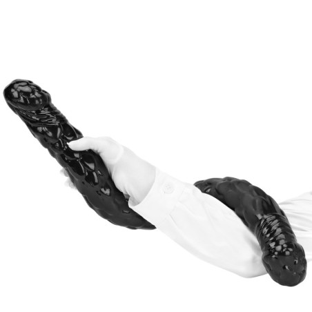 Double gode SCALYDRAG M de 70 cm Surface texturée