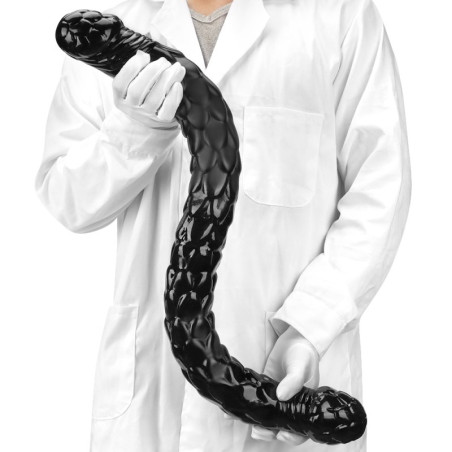 Double gode SCALYDRAG M de 70 cm Surface texturée