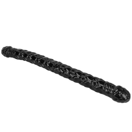 Double gode SCALYDRAG M de 70 cm Surface texturée