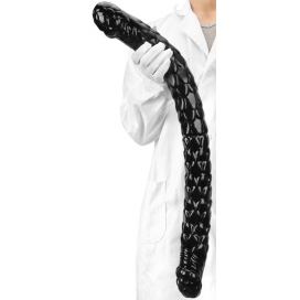 Double gode SCALYDRAG M de 70 cm Surface texturée 2