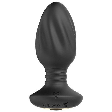 Plug Vibrant THREADED 8 x 3.5cm Noir