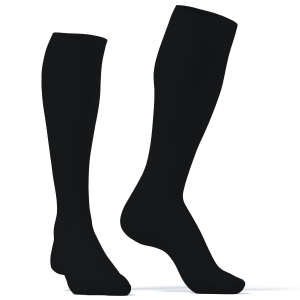 Chaussettes Hautes COLORS SneakXX Noires