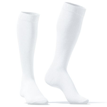 Chaussettes Hautes COLORS SneakXX Blanches