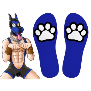 Chaussettes PAW Kinky Puppy Bleues