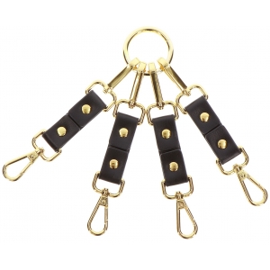 Attaches en croix HOGTIE VOGUE Noir-doré