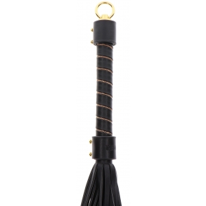 Martinet SM STUDDED WHIP noir de 55 cm