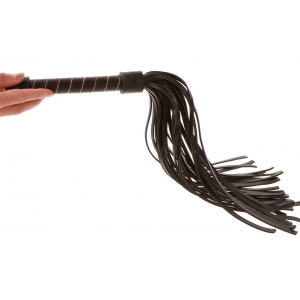 Martinet SM STUDDED WHIP noir de 55 cm