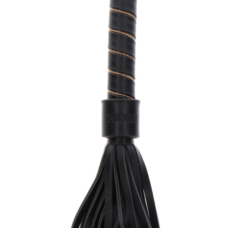 Martinet SM STUDDED WHIP noir de 55 cm