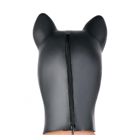 Cagoule en latex SWEETY BEAR Tête d'ours avec Zip 2