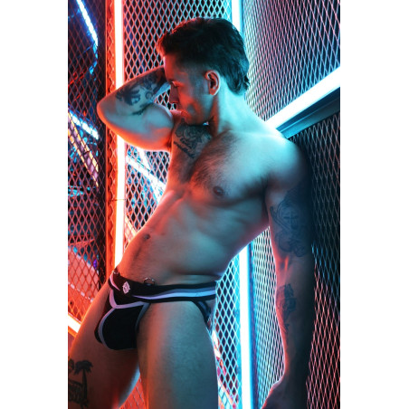 Jockstrap TRANSISTOR Breedwell Noir-Gris
