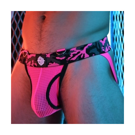 Jockstrap NEO CAMO Rose Neon