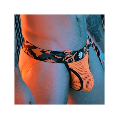 Jockstrap NEO CAMO Orange Neon