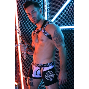 Harnais NEO CAMO Noir-Blanc