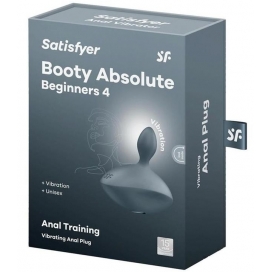 Plug Anal Vibrant Débutant BOOTY ABSOLUTE 4 Satisfyer Gris 2