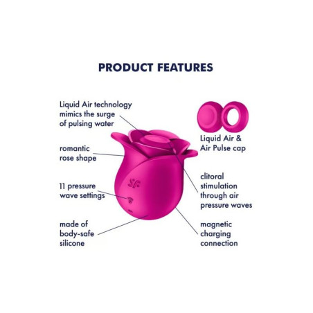 Stimulateur de Clitoris PRO 2 MODERN Satisfyer Fushia