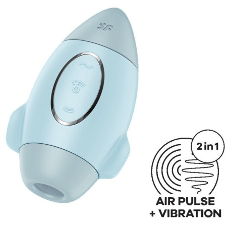 Stimulateur clitoris MISSION CONTROL Satisfyer Bleu