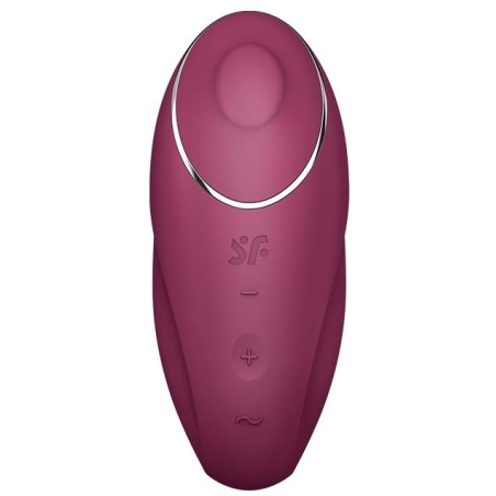 Stimulateur Clitoris TAP & CLIMAX 1 Satisfyer Framboise