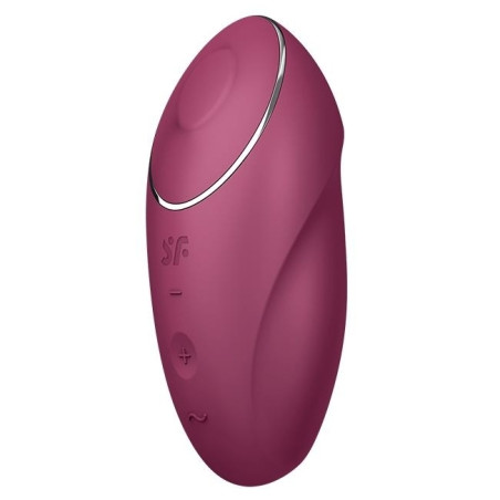 Stimulateur Clitoris TAP & CLIMAX 1 Satisfyer Framboise