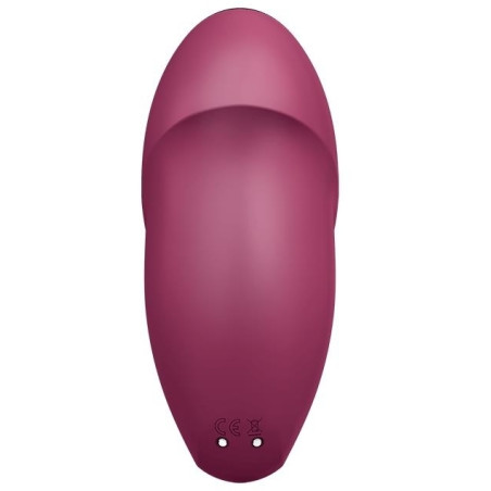 Stimulateur Clitoris TAP & CLIMAX 1 Satisfyer Framboise