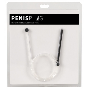 Plug Penis et Flexible PISS TO MOUTH 11 cm pour Uro