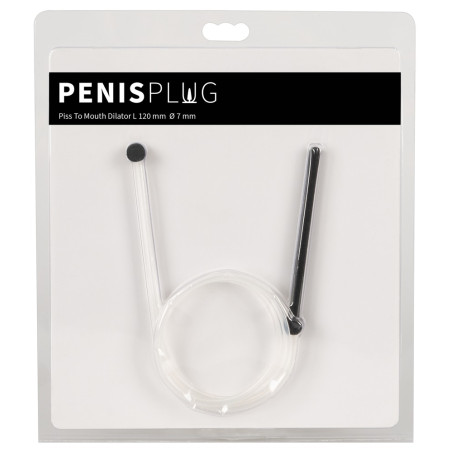Plug Penis et Flexible PISS TO MOUTH 11 cm pour Uro