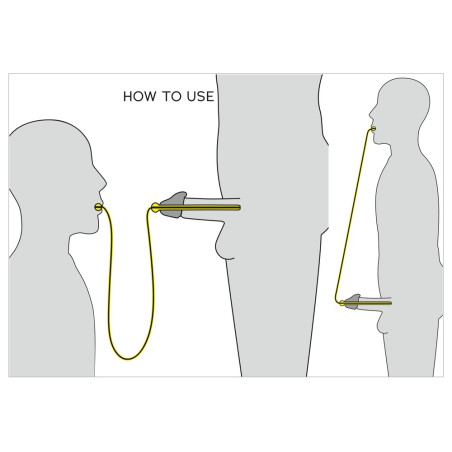 Plug Penis et Flexible PISS TO MOUTH 11 cm pour Uro