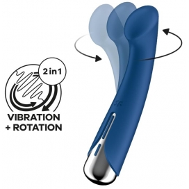 Stimulateur prostatique SPINNING G-SPOT Satisfyer Bleu