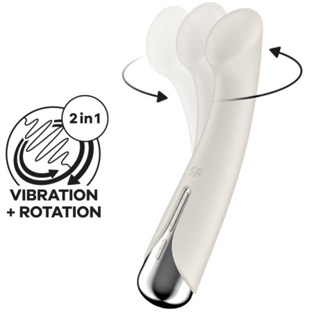 Stimulateur prostatique SPINNING G-SPOT 1 Satisfyer Crème