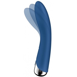 Stimulateur prostatique SPINNING VIBE 11 cm Satisfyer Bleu