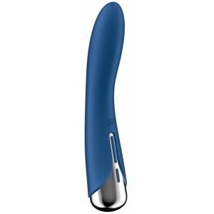Stimulateur prostatique SPINNING VIBE 11 cm Satisfyer Bleu