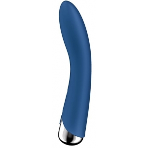 Stimulateur prostatique SPINNING VIBE 11 cm Satisfyer Bleu