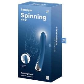 Stimulateur prostatique SPINNING VIBE 11 cm Satisfyer Bleu 2
