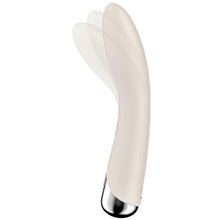 Stimulateur prostatique SPINNING VIBE Satisfyer 11 cm Crème