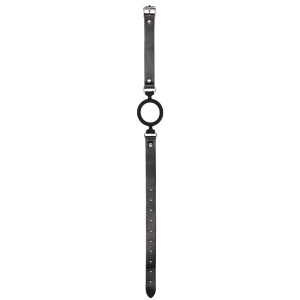 Bâillon SM silicone RING GAG 40 mm Ouch Noir