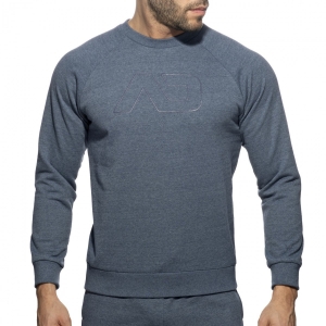 Pull RECYCLED COTTON Bleu marine