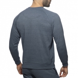 Pull RECYCLED COTTON Bleu marine 2