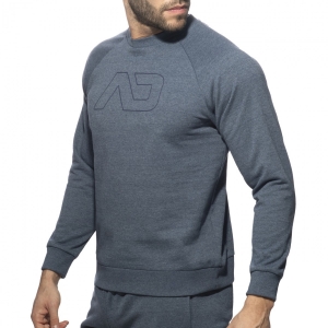 Pull RECYCLED COTTON Bleu marine
