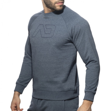 Pull RECYCLED COTTON Bleu marine